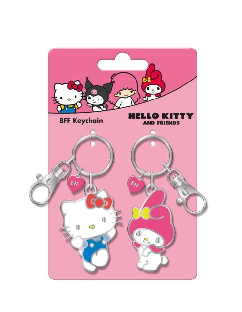 HELLO KITTY & MY MELODY - Duo Set Metall BFF Nyckelringar Peershardy