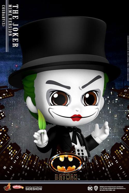 DC COMICS - Cosbaby Joker 1989 Mime - Figur 12cm Hot Toys