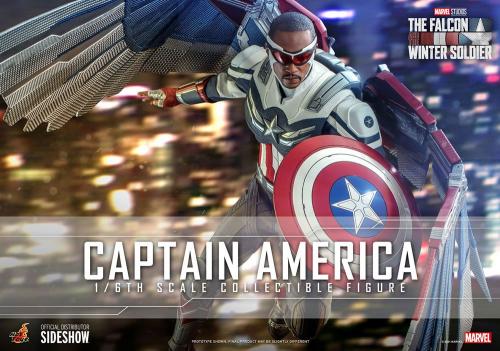 MARVEL - Captain America (Falcon & Winter Soldier) - Action Figur 30cm Hot Toys