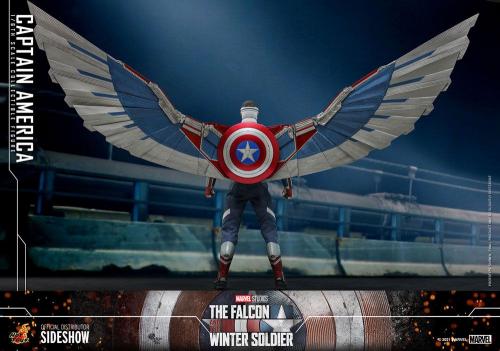 MARVEL - Captain America (Falcon & Winter Soldier) - Action Figur 30cm Hot Toys