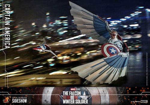 MARVEL - Captain America (Falcon & Winter Soldier) - Action Figur 30cm Hot Toys