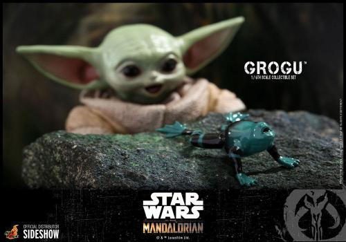 THE MANDALORIAN - Grogu - Pack med 3 Figurer 1/6 Hot Toys