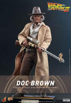 BACK TO THE FUTURE III - Doc Brown - Articulated Figur 32cm Hot Toys