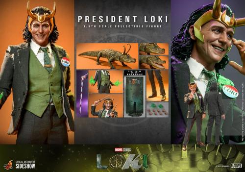 MARVEL STUDIO - Loki: Loki President - Action Figure 31cm Hot Toys