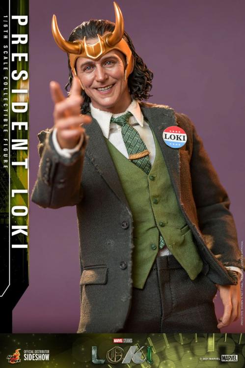MARVEL STUDIO - Loki: Loki President - Action Figure 31cm Hot Toys