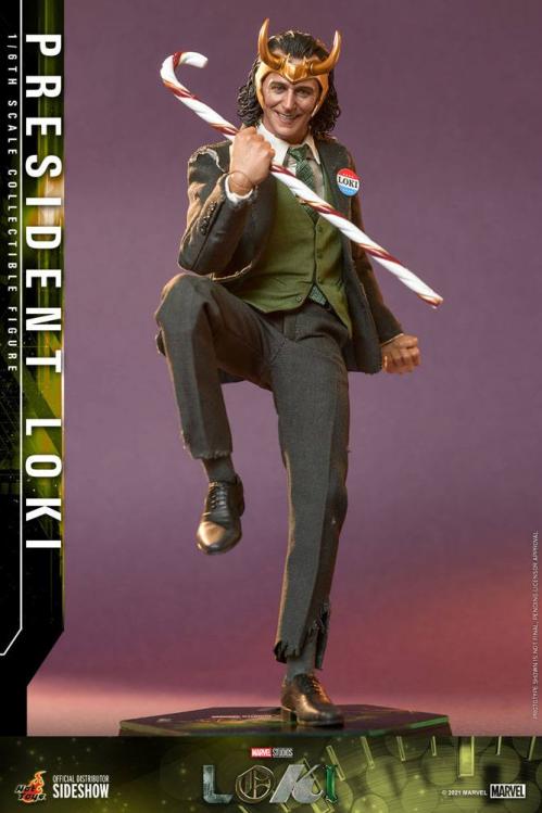 MARVEL STUDIO - Loki: Loki President - Action Figure 31cm Hot Toys