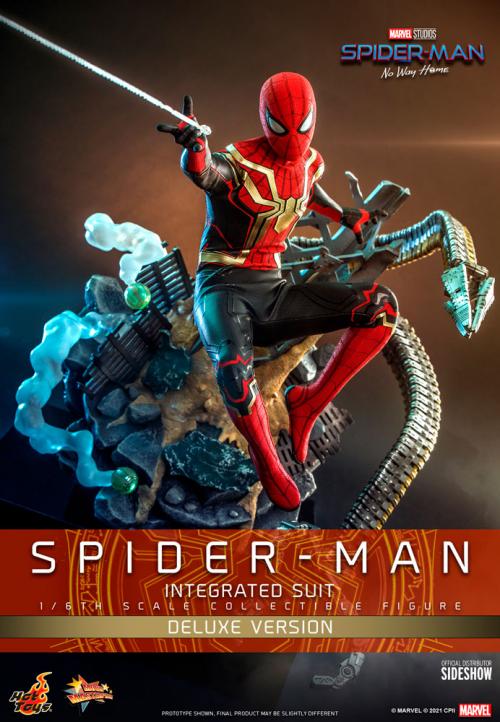 MARVEL - Spiderman No Way Home - Deluxe Spider-man Integrated Suit 1/6 Hot Toys