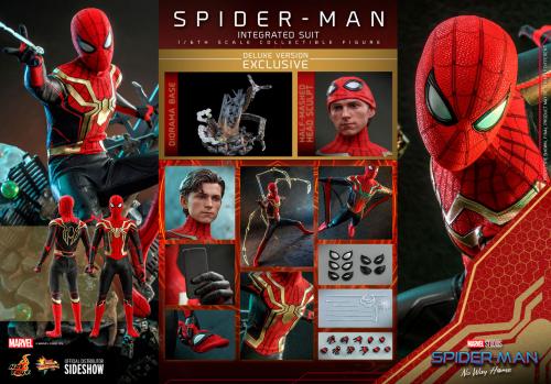 MARVEL - Spiderman No Way Home - Deluxe Spider-man Integrated Suit 1/6 Hot Toys