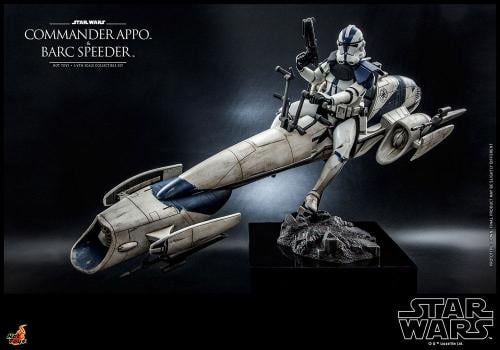 STAR WARS - Commander Appo & BARC Speeder - Action Figure 30cm Hot Toys