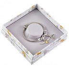 HARRY POTTER - Armband + 2 Charm + 3 Beads - Silver Plated Carat