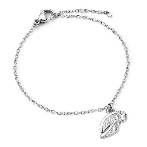 HARRY POTTER - Golden Snitch - Silvery Stainless Steel Bracelet Carat