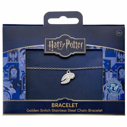 HARRY POTTER - Golden Snitch - Silvery Stainless Steel Bracelet Carat