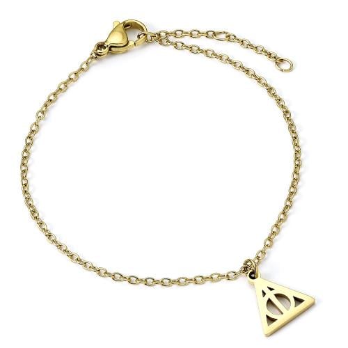 HARRY POTTER - Deathly Hallows - Goldy Stainless Steel Bracelet Carat