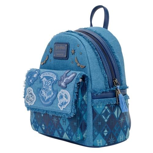 HARRY POTTER - Denim - Mini Ryggsäck LoungeFly Loungefly