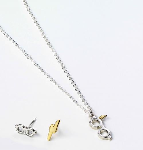 HARRY POTTER - Gift Craker - Glasögon Halsband & Örhängen Carat