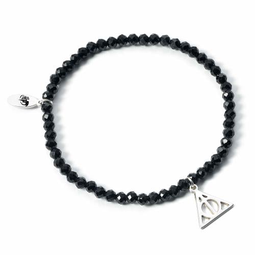 HARRY POTTER - Deathly Hallows - Sterling Silver Charm & Pearls Bracelet Carat