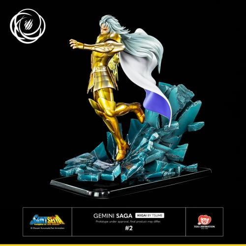 SAINT SEIYA - Gemini - Resin Ikigai Figur 1/6 By Tsume 37cm Tsume