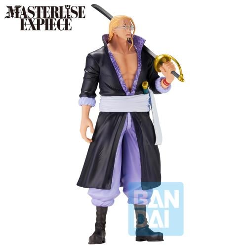 ONE PIECE - Silvers Rayleigh - Figur från Roger Pirates 21cm Banpresto