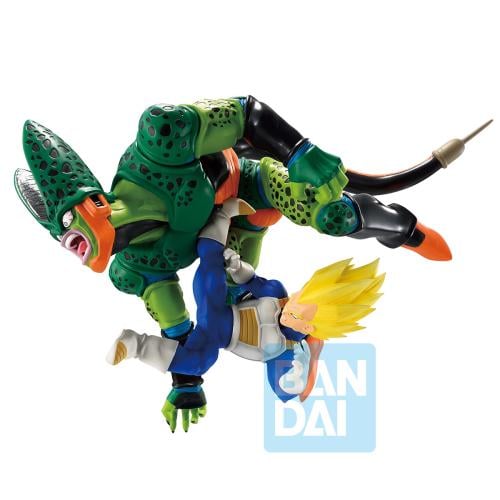 DRAGON BALL Z - Vegeta VS Cell - Figur Dragon History II 17cm Banpresto