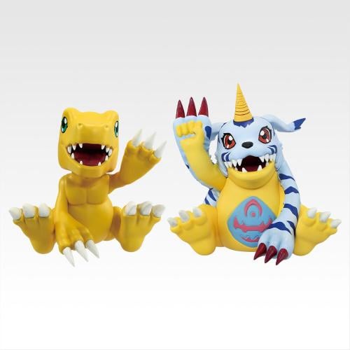 DIGIMON - Agumon & Gabumon - Figur Clash Of Light And Darkness 7 cm Banpresto