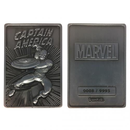 MARVEL - Captain America - Metal Card Collector Fanattik