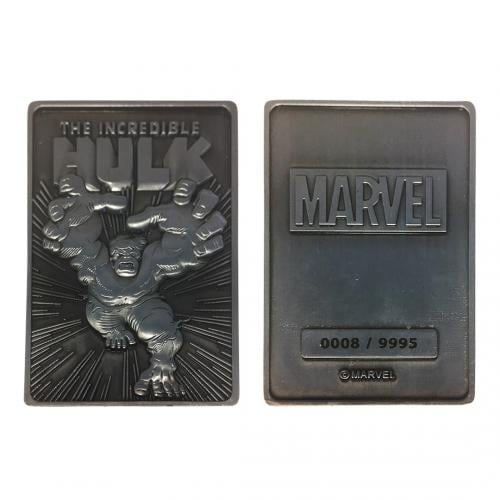 MARVEL - The Hulk - Metal Card Collector Fanattik