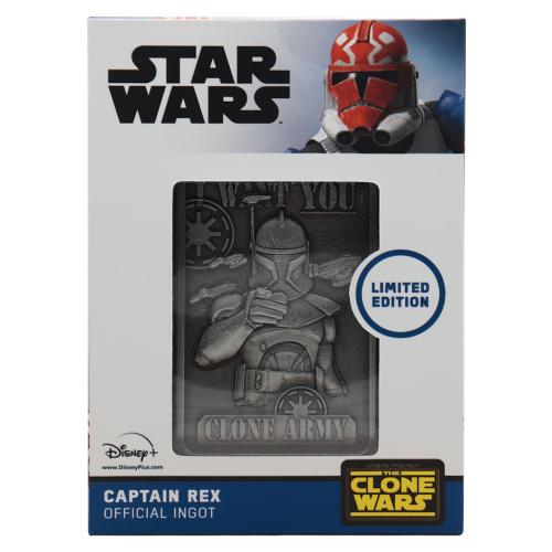 STAR WARS THE CLONE WARS - Captain Rex - Limited Edition Ingot Fanattik