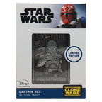 STAR WARS THE CLONE WARS - Captain Rex - Limited Edition Ingot Fanattik