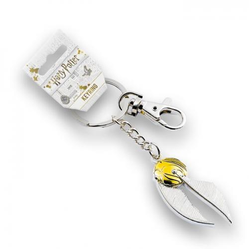 HARRY POTTER - Golden Snitch - Silver Plated Nyckelring Carat