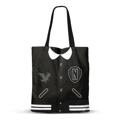 WEDNESDAY - Varsity Oxford - Premium Tote Bag Karactermania