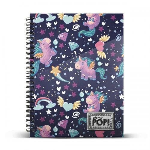 OHMYPOP - Cahier A4 Karactermania