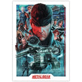 METAL GEAR SOLID - Montage - Konsttryck Limited Edition Fanattik
