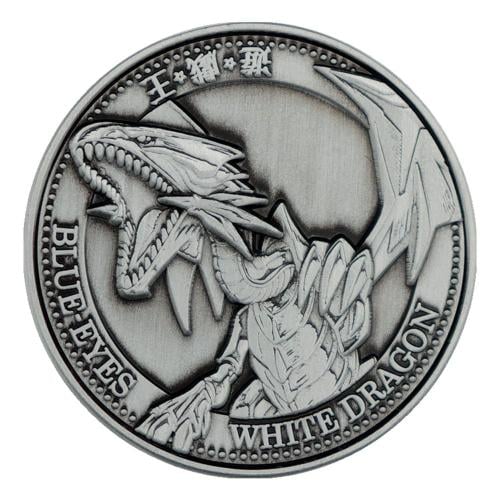 YU-GI-OH - Blue Eyes White Dragon - Limited Edition Coin Fanattik