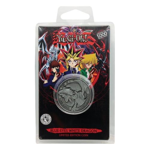 YU-GI-OH - Blue Eyes White Dragon - Limited Edition Coin Fanattik