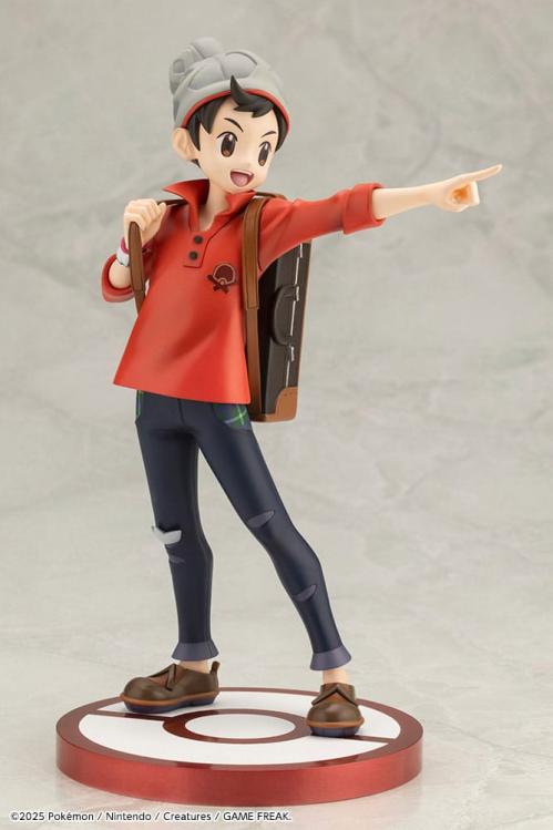 POKEMON - Victor & Scorbunny - Figur ARTFXJ 1/8 21cm Kotobukiya