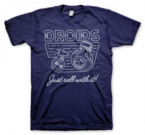 STAR WARS - Droids - Just Roll with It - T-Shirt - (S) Runns