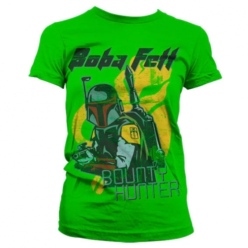 STAR WARS - T-Shirt Boba Fett - Bounty Hunter GIRL (L) Runns