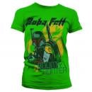 STAR WARS - T-Shirt Boba Fett - Bounty Hunter GIRL (L) Runns