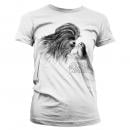STAR WARS 8 The Last Jedi - T-Shirt Chewbacca with Porg - GIRLY (XL) Runns