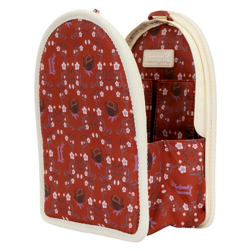 LOUNGEFLY - Cream & Red - Mini Ryggsäck Organiser LoungeFly Loungefly