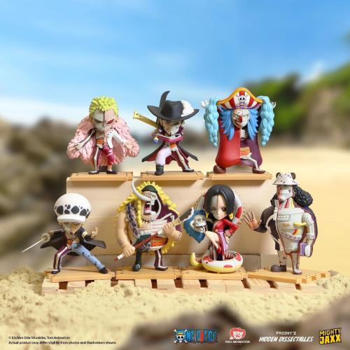 ONE PIECE - Warlord - Freeny's Hidden Dissectibles (Display 6 Fig.) Mighty Jaxx