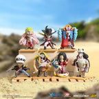 ONE PIECE - Warlord - Freeny's Hidden Dissectibles (Display 6 Fig.) Mighty Jaxx