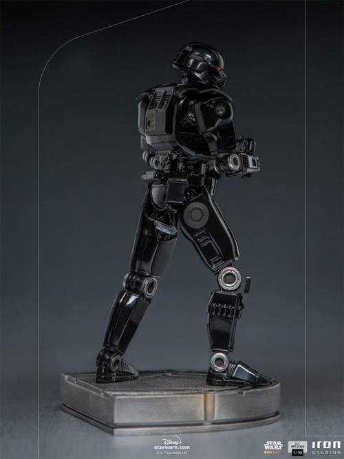 STAR WARS - Dark Trooper (Mandalorian) - Figur BDS Art Scale 24cm Iron Studios