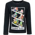SUPER MARIO - Mario Kart - Barn långärmad T-shirt - 3 år Runns