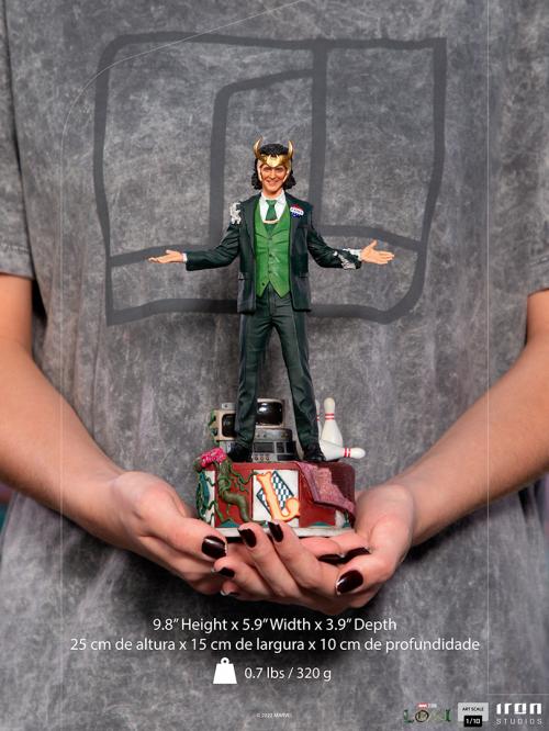 MARVEL - Loki President Variant - Figurtte 1/10 Art Scale - 25cm Iron Studios