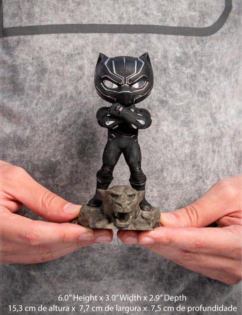 MARVEL - Black Panther - Figur Mini Co. 15.3cm Iron Studios