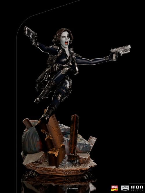 MARVELS COMICS - Domino - Figurtte 1/10 BDS Art Scale - 20cm Iron Studios