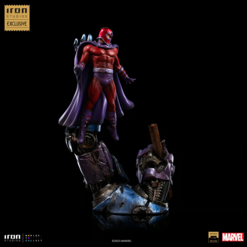 MARVEL-Magneto vs Sentinel-Figur Del. Art Scale 1/10 37cm "2023 CCXP" Iron Studios