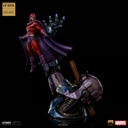 MARVEL-Magneto vs Sentinel-Figur Del. Art Scale 1/10 37cm "2023 CCXP" Iron Studios