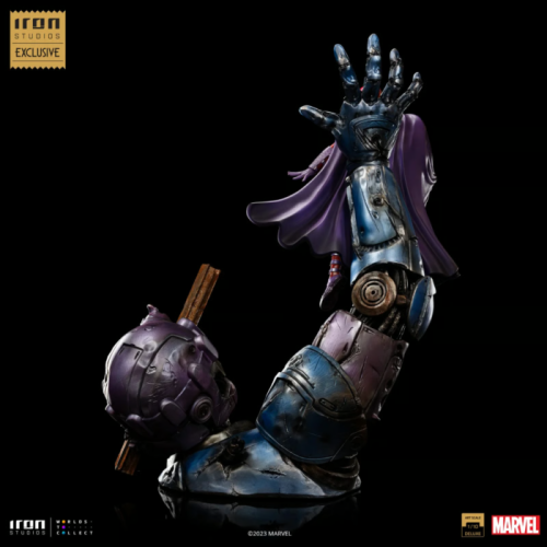 MARVEL-Magneto vs Sentinel-Figur Del. Art Scale 1/10 37cm "2023 CCXP" Iron Studios